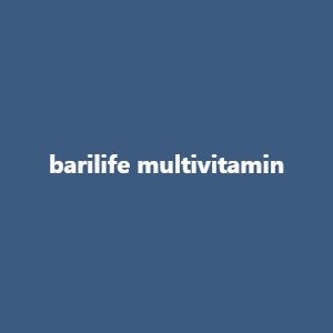 barilife multivitamin